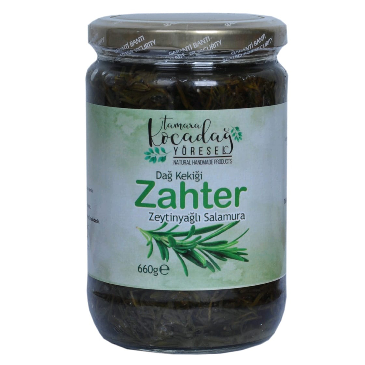 Zeytinyağlı Salamura Zahter 650 gr 