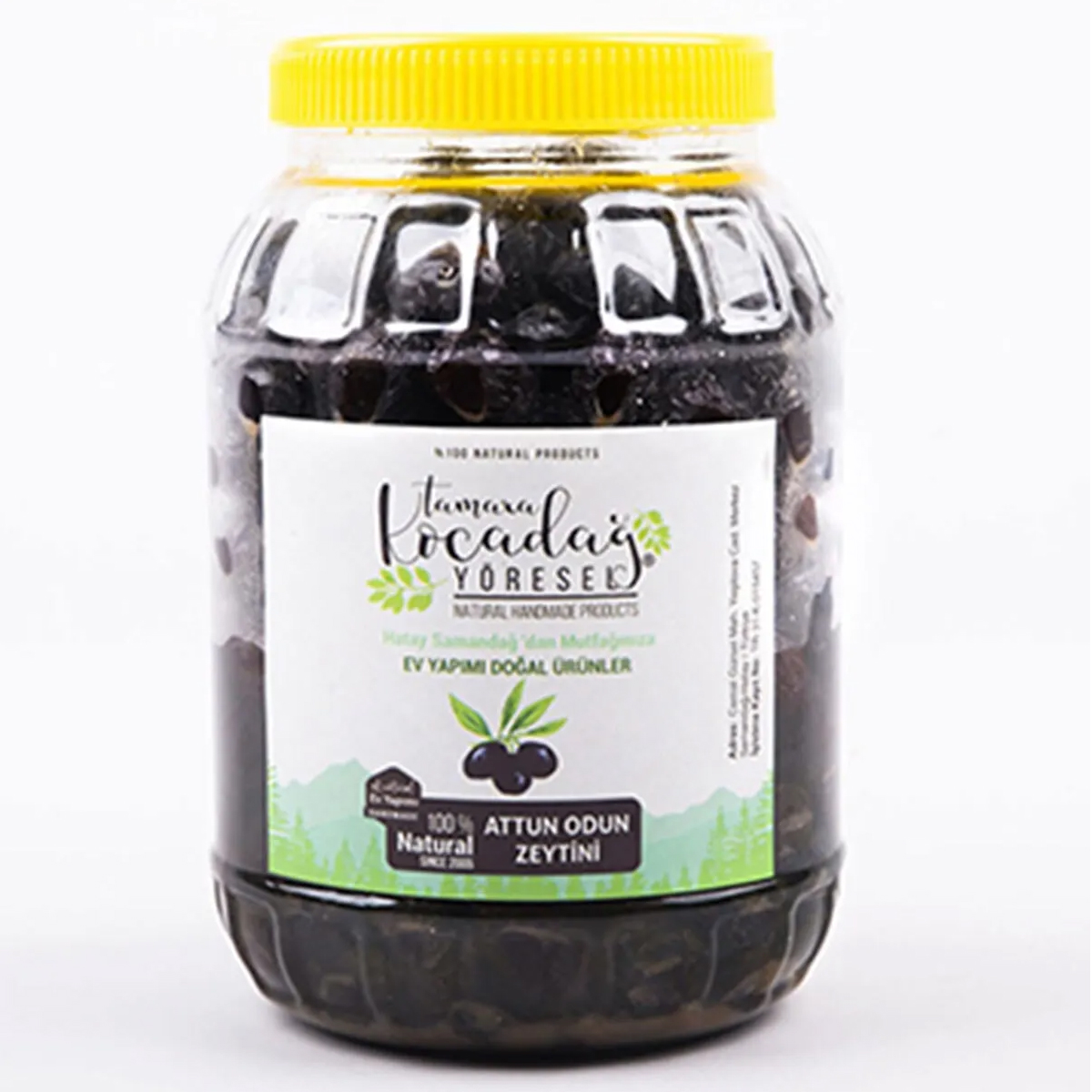 Siyah Odun Zeytin 1 kg  
