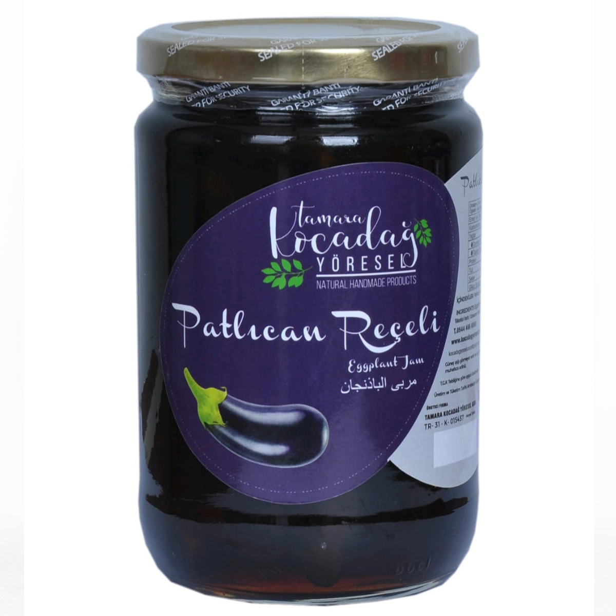 Patlıcan Reçeli 860g 